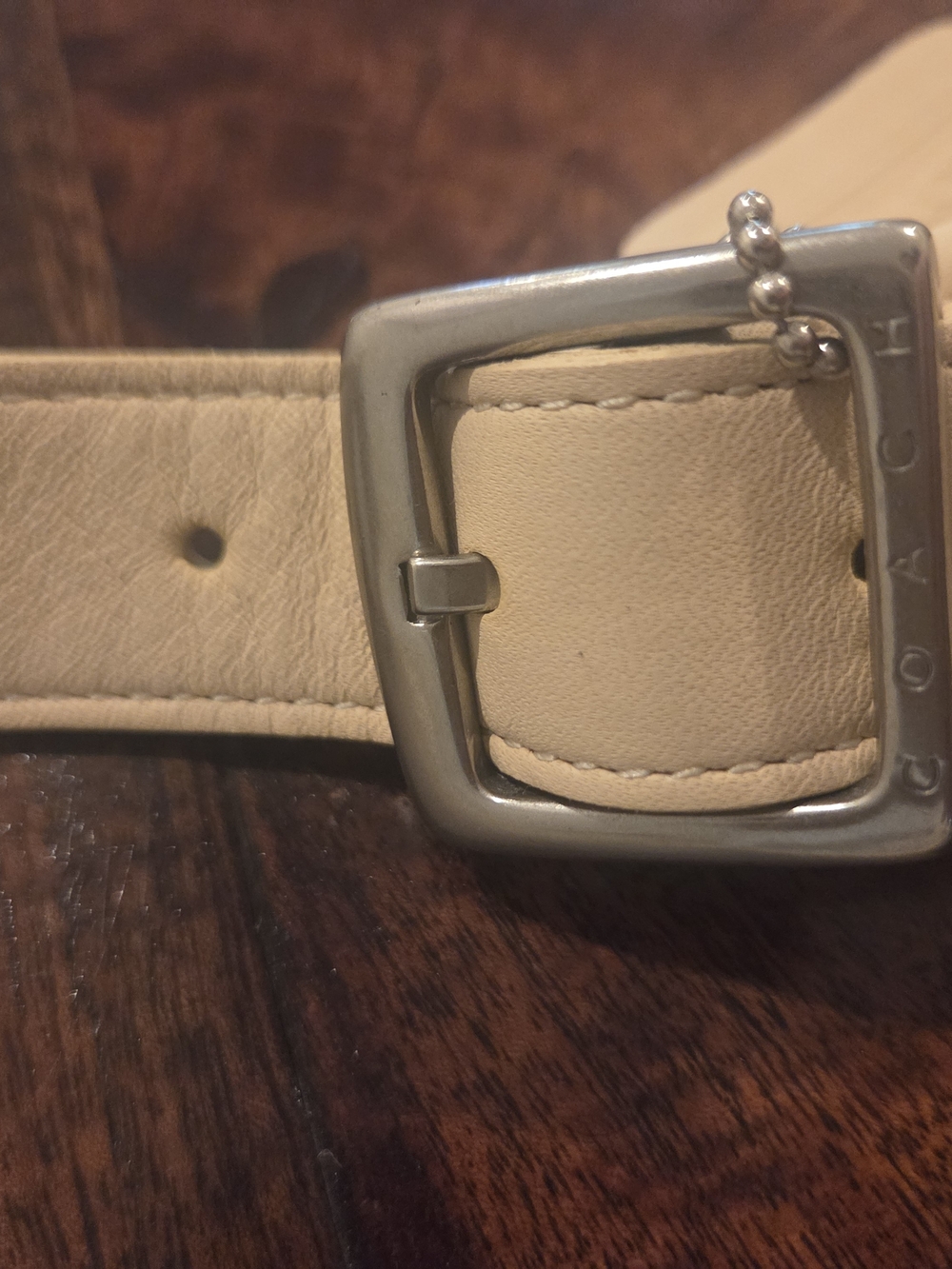 Vintage Coach Utility Hippie Flap Style #9404 Color Bone - Picture 6 of 12